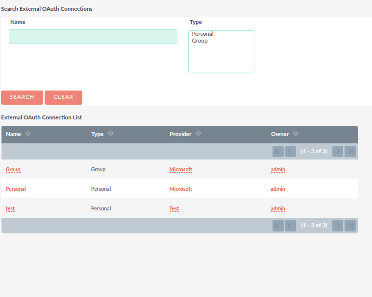 Outbound Email Connection Popup